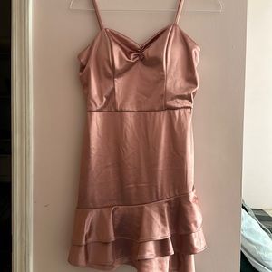 Short pink dress